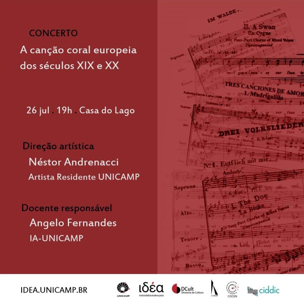 Concerto “A Canção Coral Europeia dos Séculos XIX e XX”